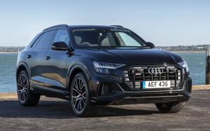 Audi SQ8 TDI 2019 года (UK)